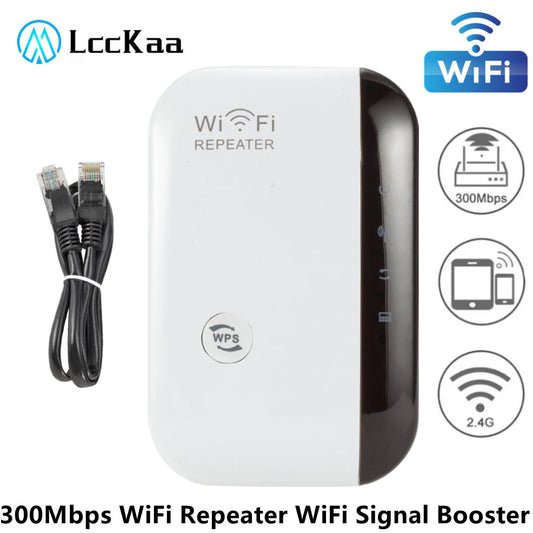 "Boost Your Wi-Fi Signal with Our 300Mbps Wi-Fi Repeater - Amplify and Extend Your Wireless Network Range with Ease!"